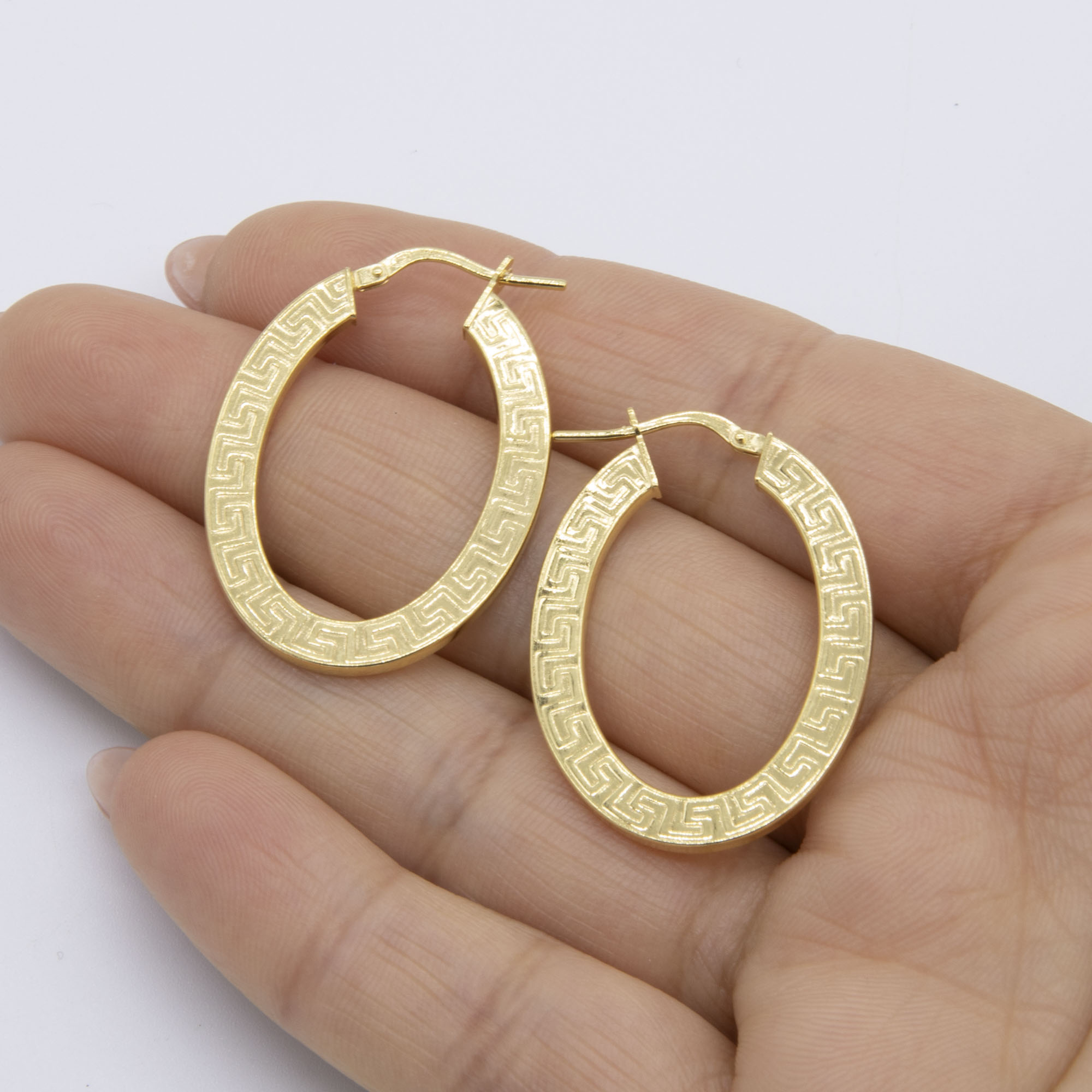 AUREA. Hoop Ring （Silver925）ゴールド　Мサイズ 1 3/8
