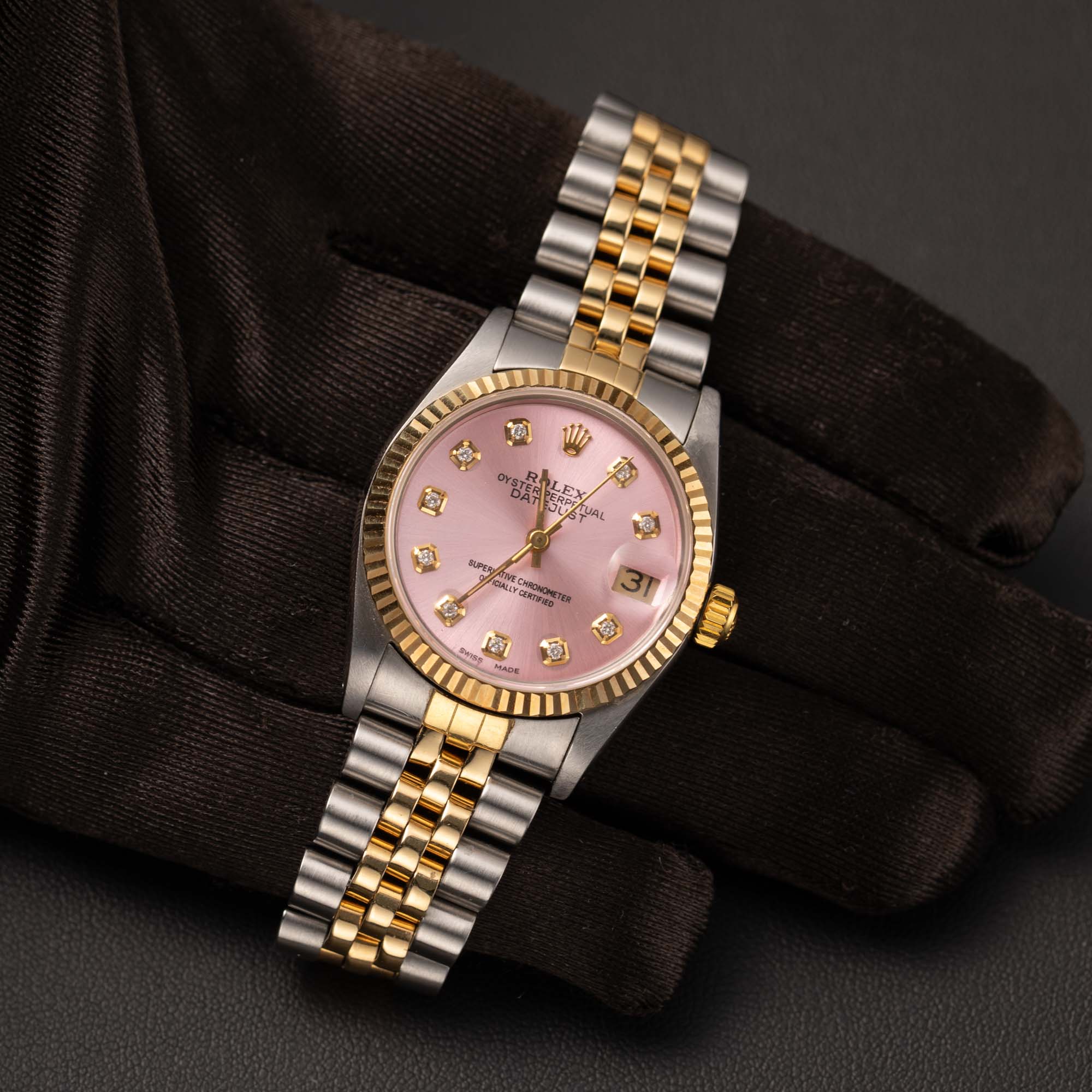 純正新品ROLEX18金ピンクゴールドコマ2シルバーピンクゴールド。OYSTER 2044401.jpg