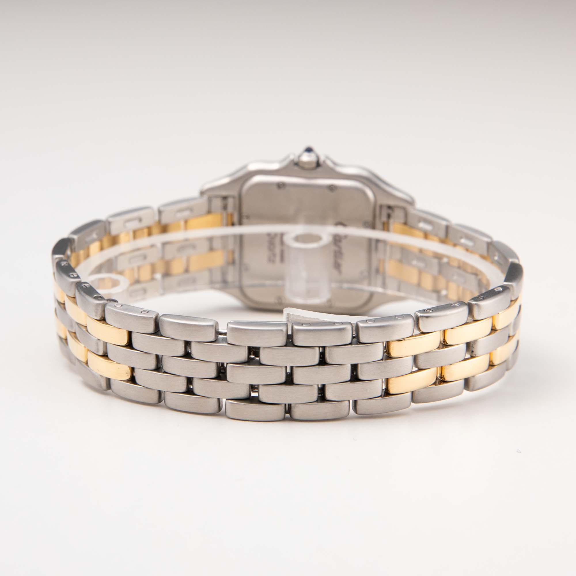 Panthere de Cartier Medium 2-Row Yellow Gold & Steel Ref
