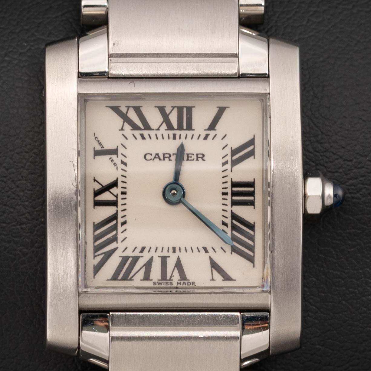 Cartier Tank Française 20mm Small Stainless Steel Ref. W51008Q3 | eBay