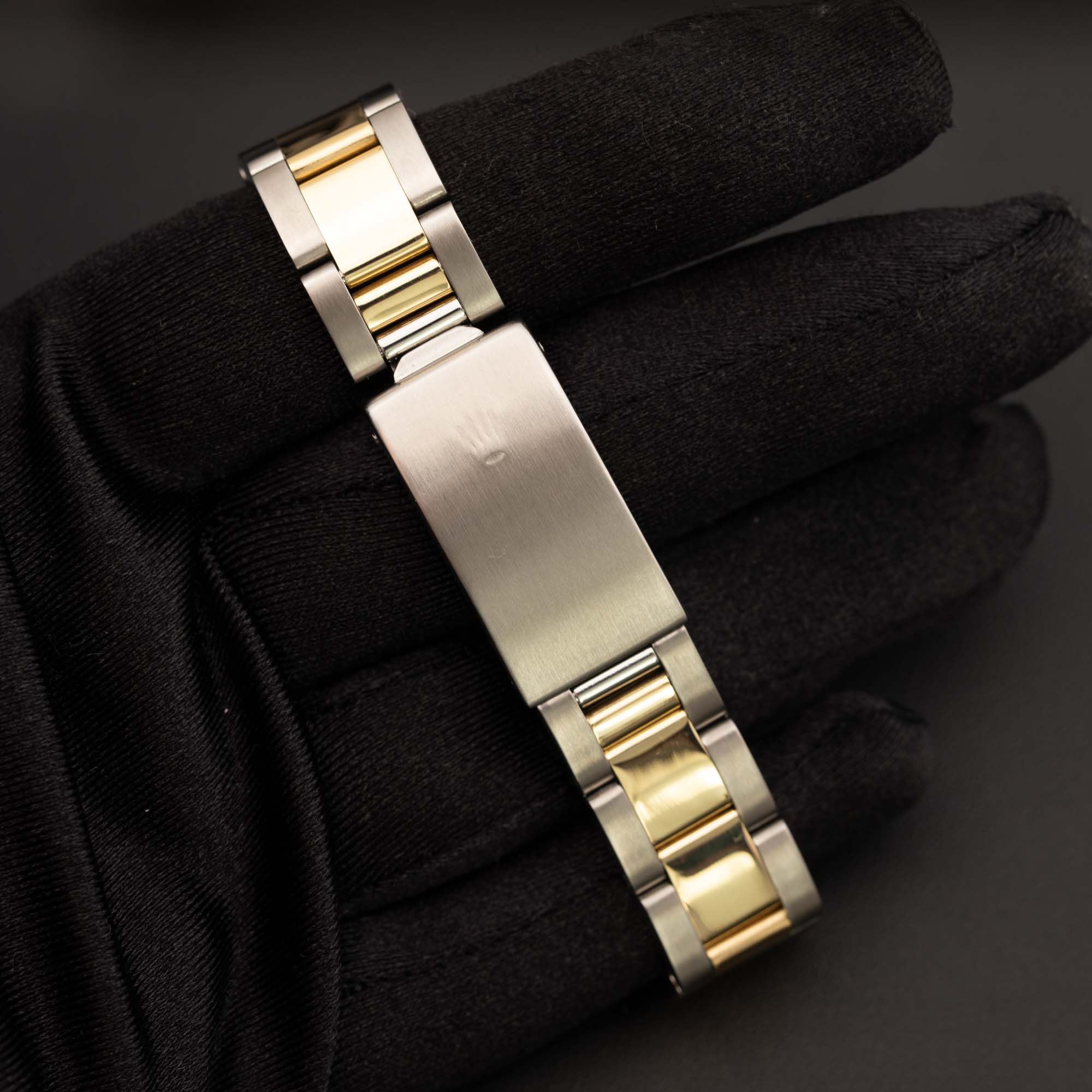 Rolex Datejust 6824 Two-Tone Oyster Watch 31mm White Roman Dial | eBay