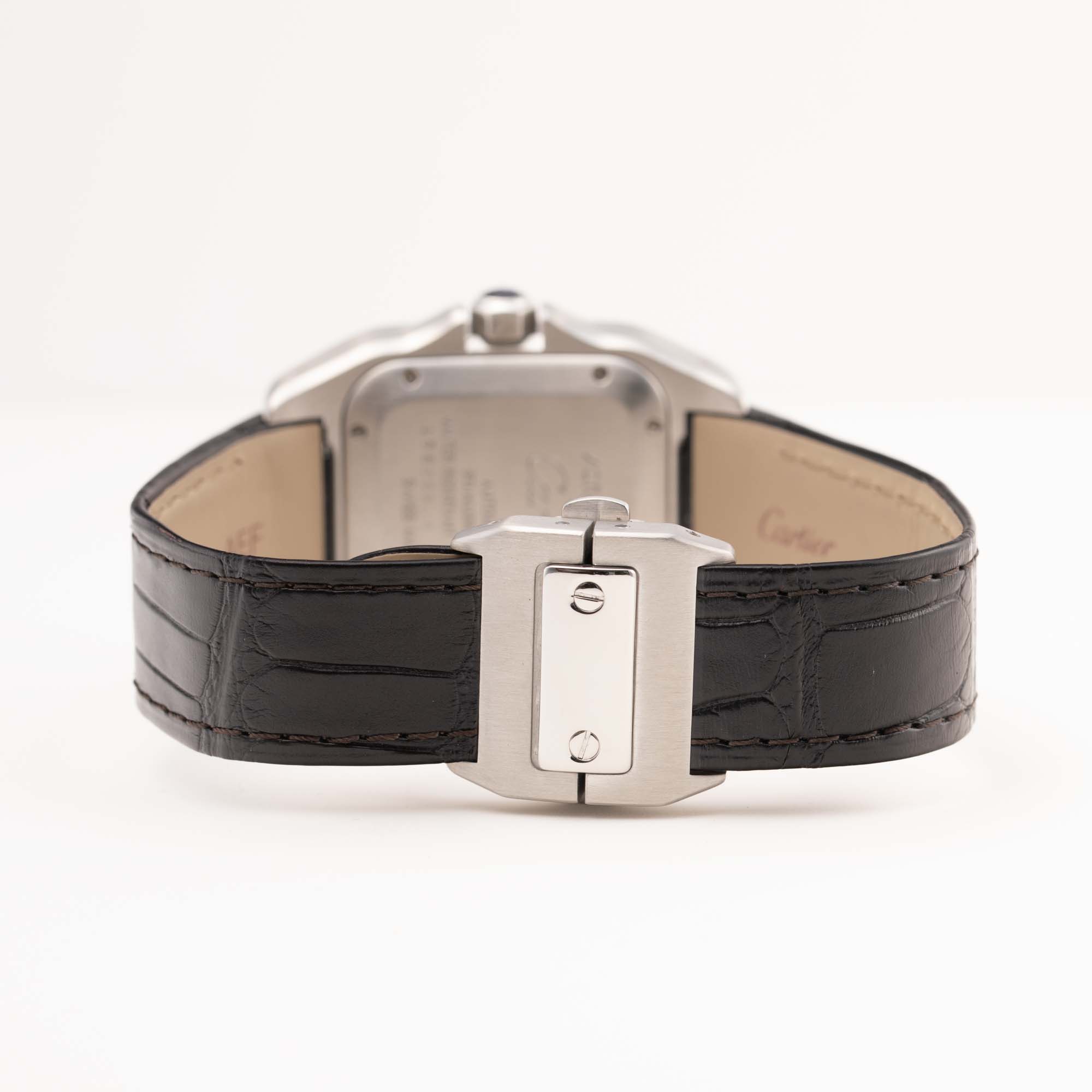 〇 Cartier Santos 100 MM 2878 ベルト FZ8164 〇 Cartier Santos 100 MM 2878 ベルト FZ8164