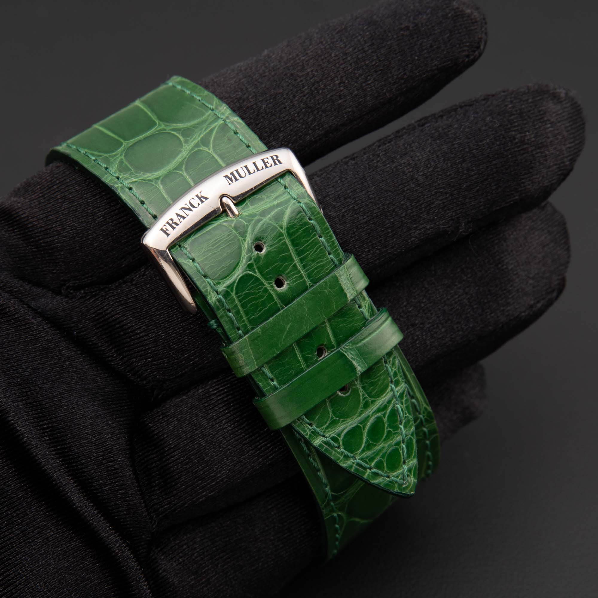 Franck Muller Long Island 1200 CH Crazy Hours Green Dial 32mm