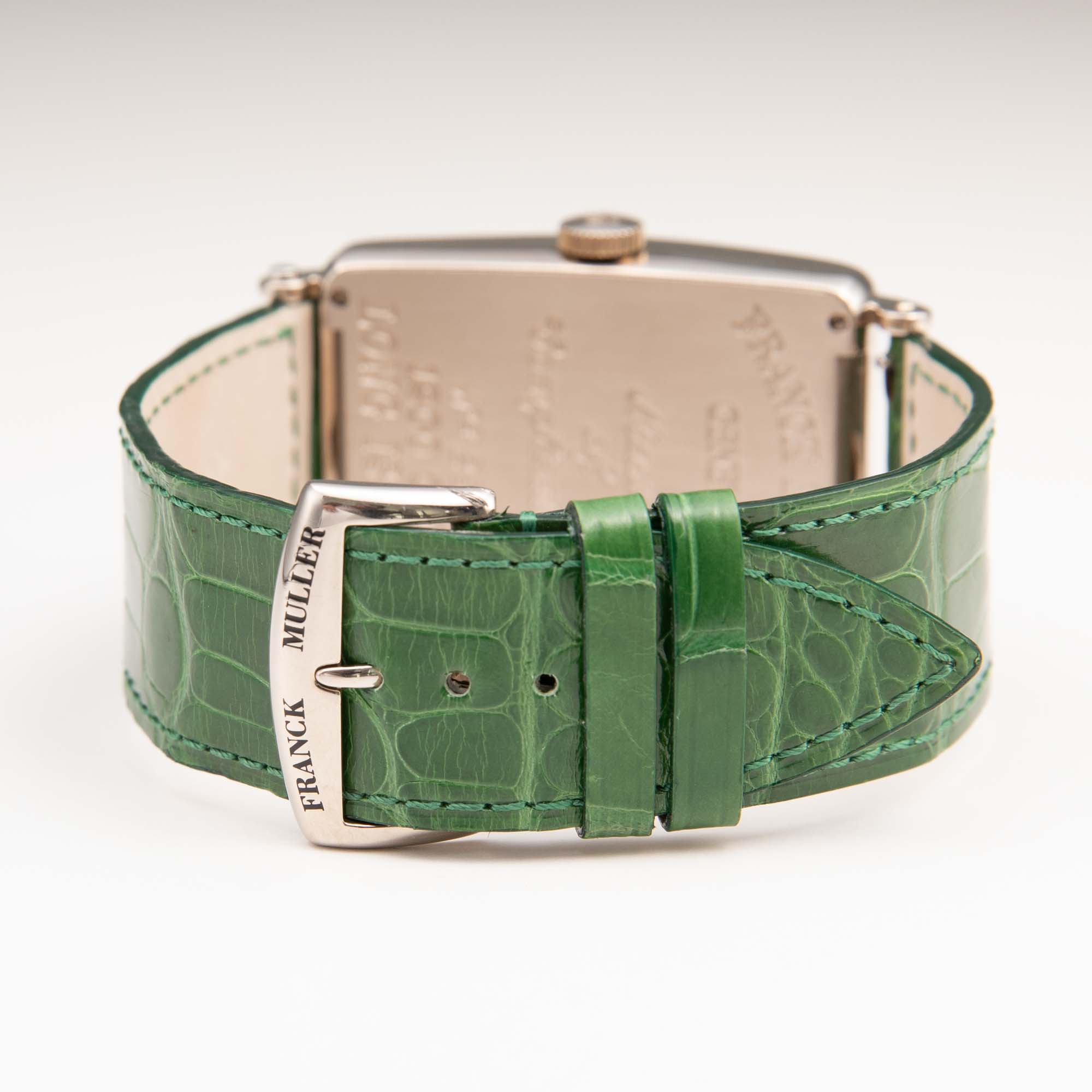 Franck Muller Long Island 1200 CH Crazy Hours Green Dial 32mm