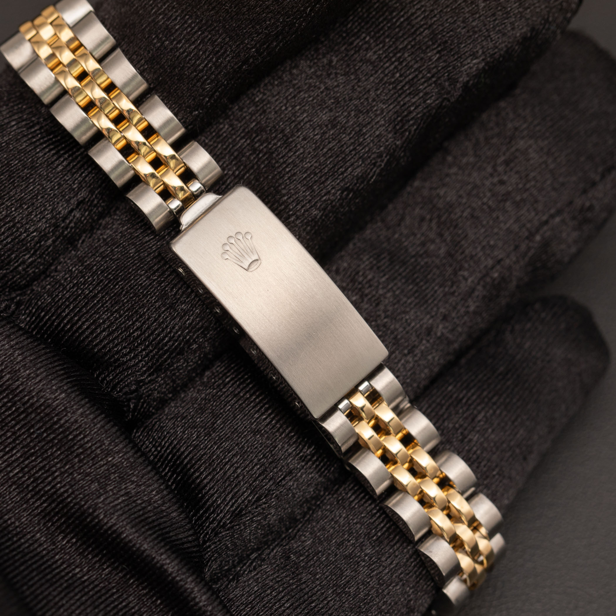 Rolex Datejust 69173 Diamond Two-Tone Jubilee Watch 26mm Pink MOP