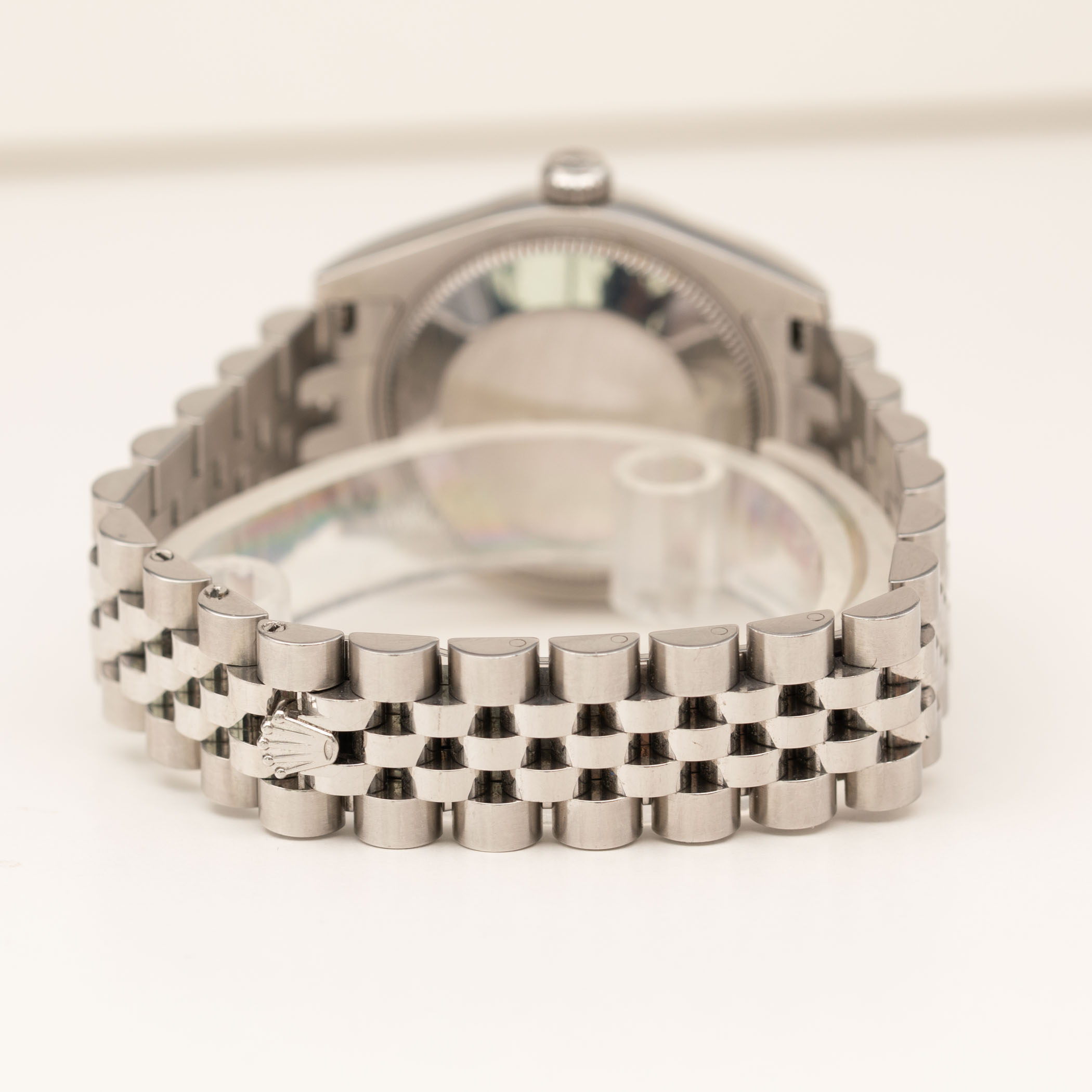 Rolex Datejust 178274 Fluted Bezel Watch 31mm White Index Dial | eBay