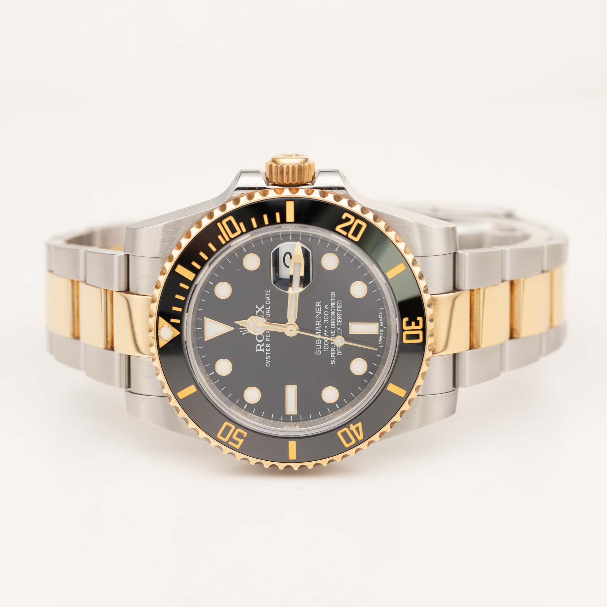 Rolex Submariner Date 116613LN Black Dial Stainless Steel & 18K