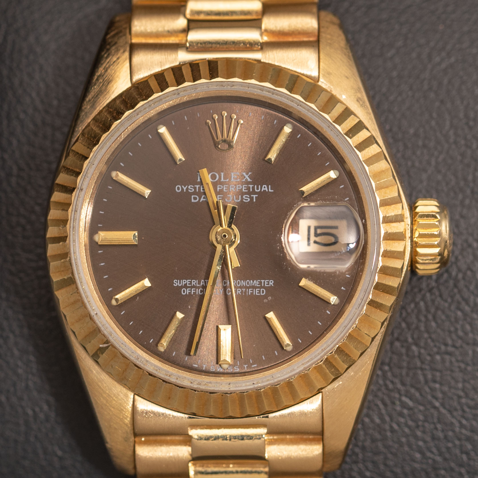 Presidential Rolex Datejust 69178 Fluted Bezel Watch 26mm