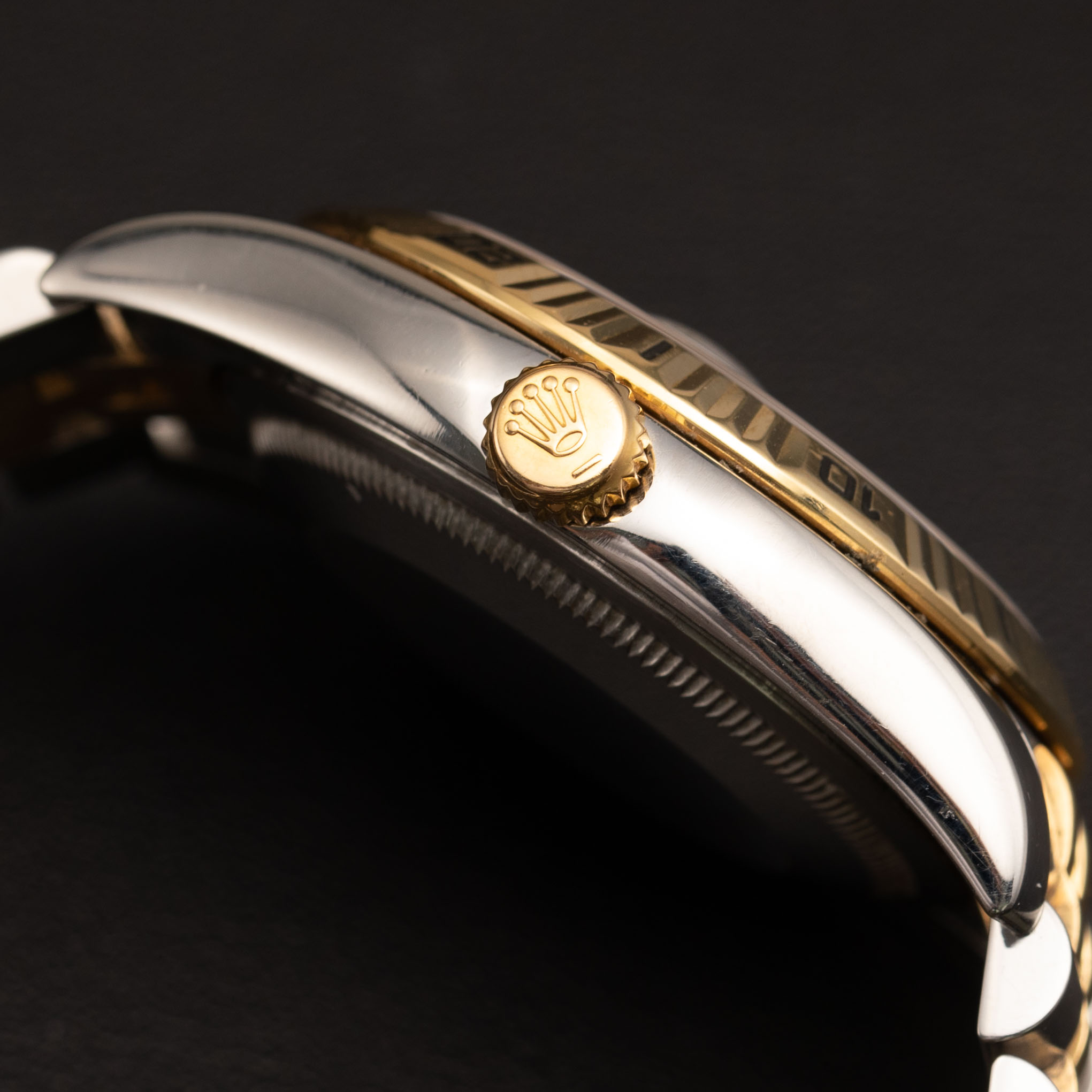 Rolex Datejust 116263 Turn-O-Graph Thunderbird Watch White Index