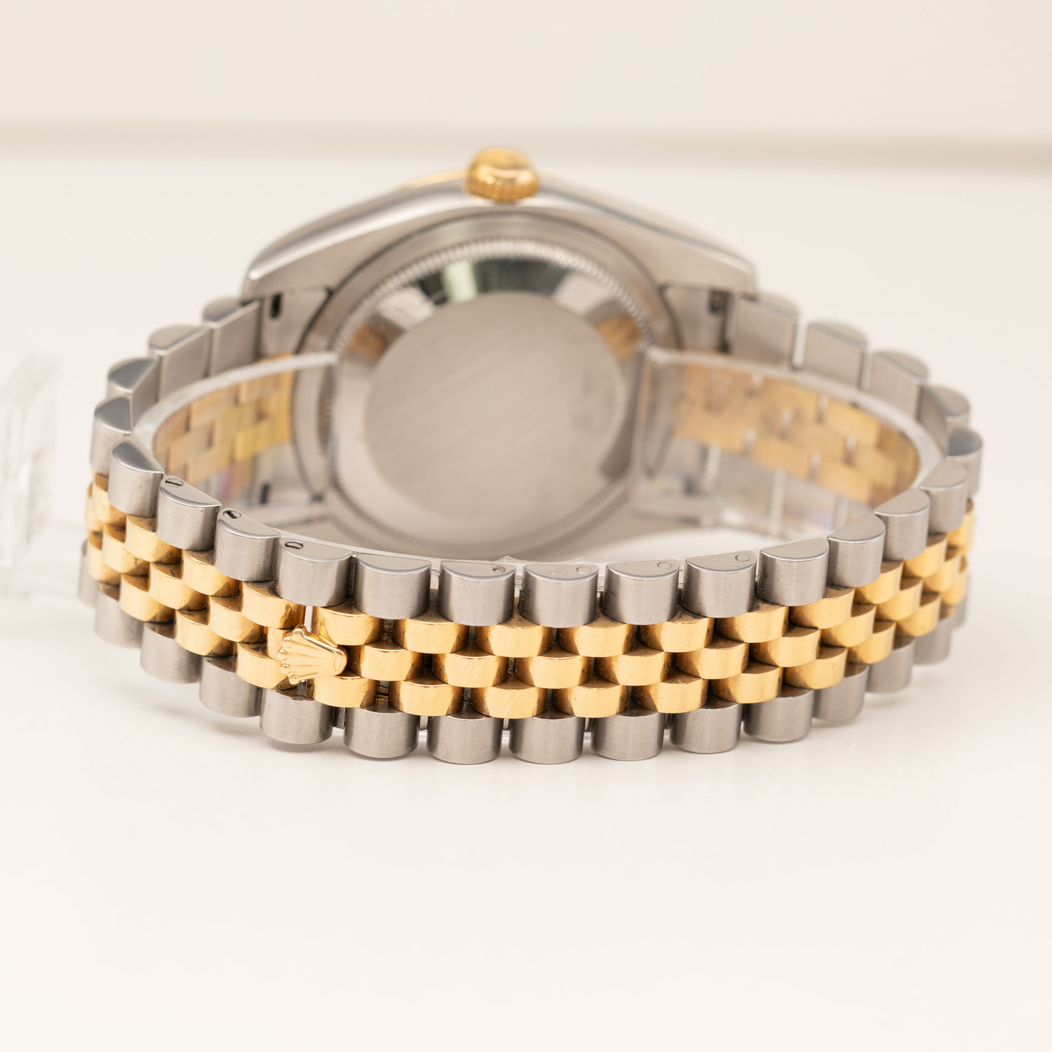 Rolex Datejust 116263 Turn-O-Graph Thunderbird Watch White Index