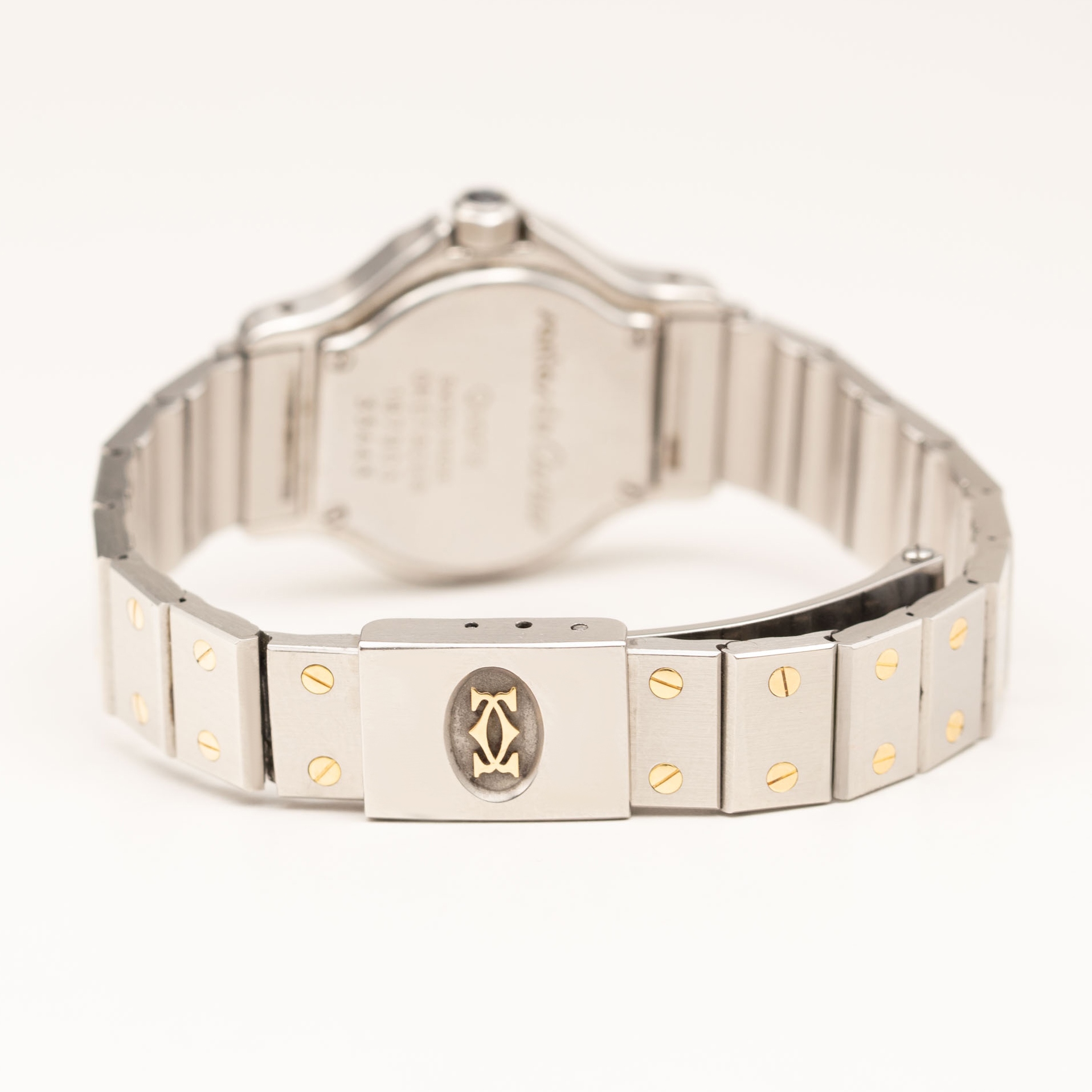 ソルト☆'SBOTANIZE OLDMOUNTAIN Cartier Santos Octagon 24mm 18K Yellow Gold & Steel Watch