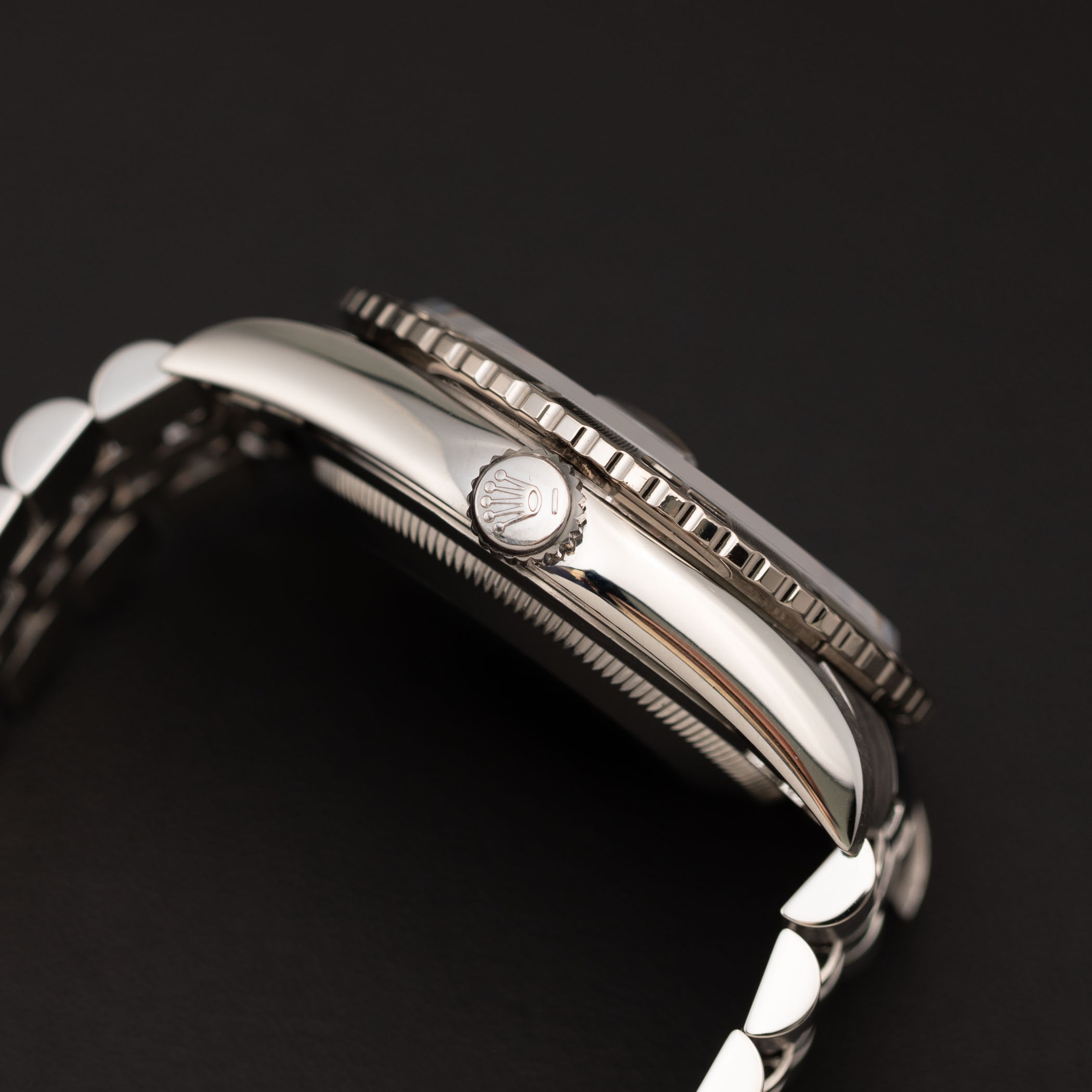 Rolex Datejust 16264 Turn-O-Graph Bezel Watch 36mm Black Dial | eBay