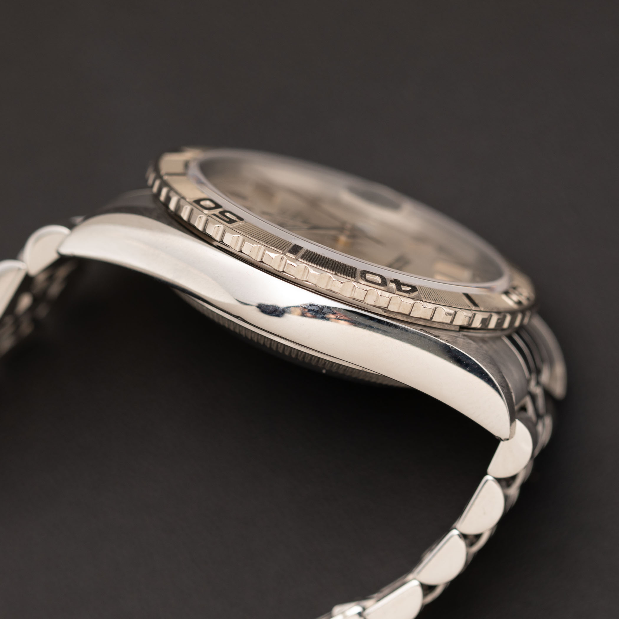 Rolex Datejust 16264 Turn-O-Graph Bezel Watch 36mm Silver Dial | eBay