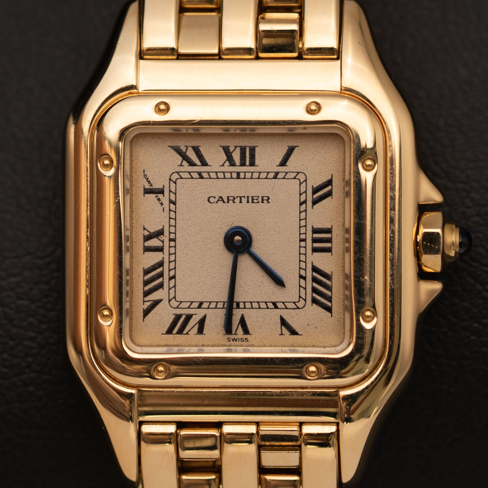 Panthere de Cartier Small 22mm Art Deco 18K Yellow Gold 1070 | eBay
