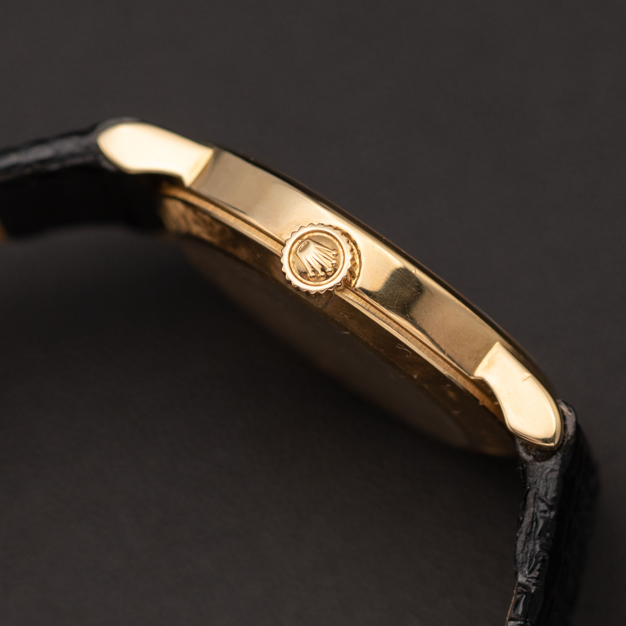 Rolex Cellini 5109 Watch 26mm Factory Diamond Dial White 18K