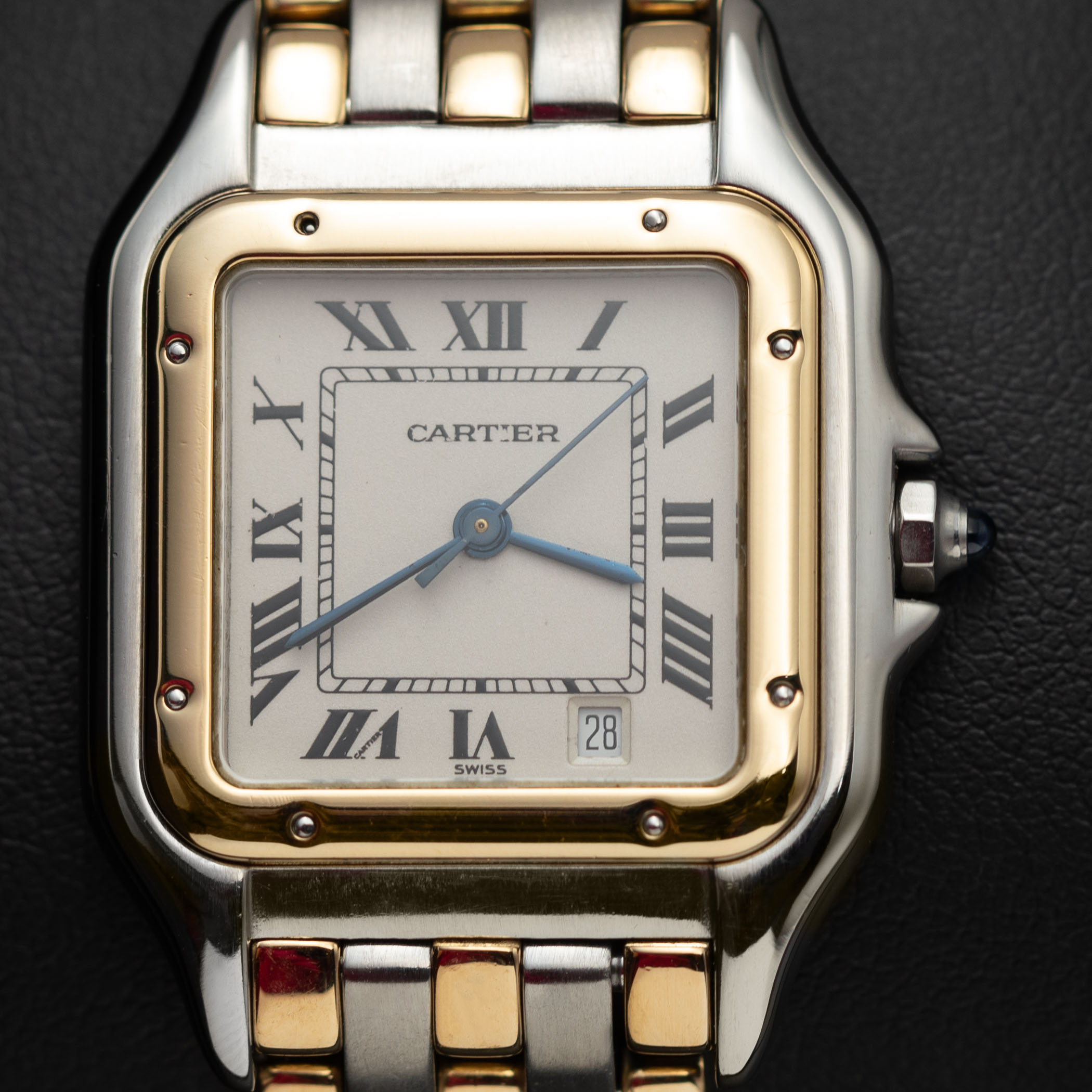 Panthere de Cartier Medium Watch Yellow Gold & Steel 183957 | eBay