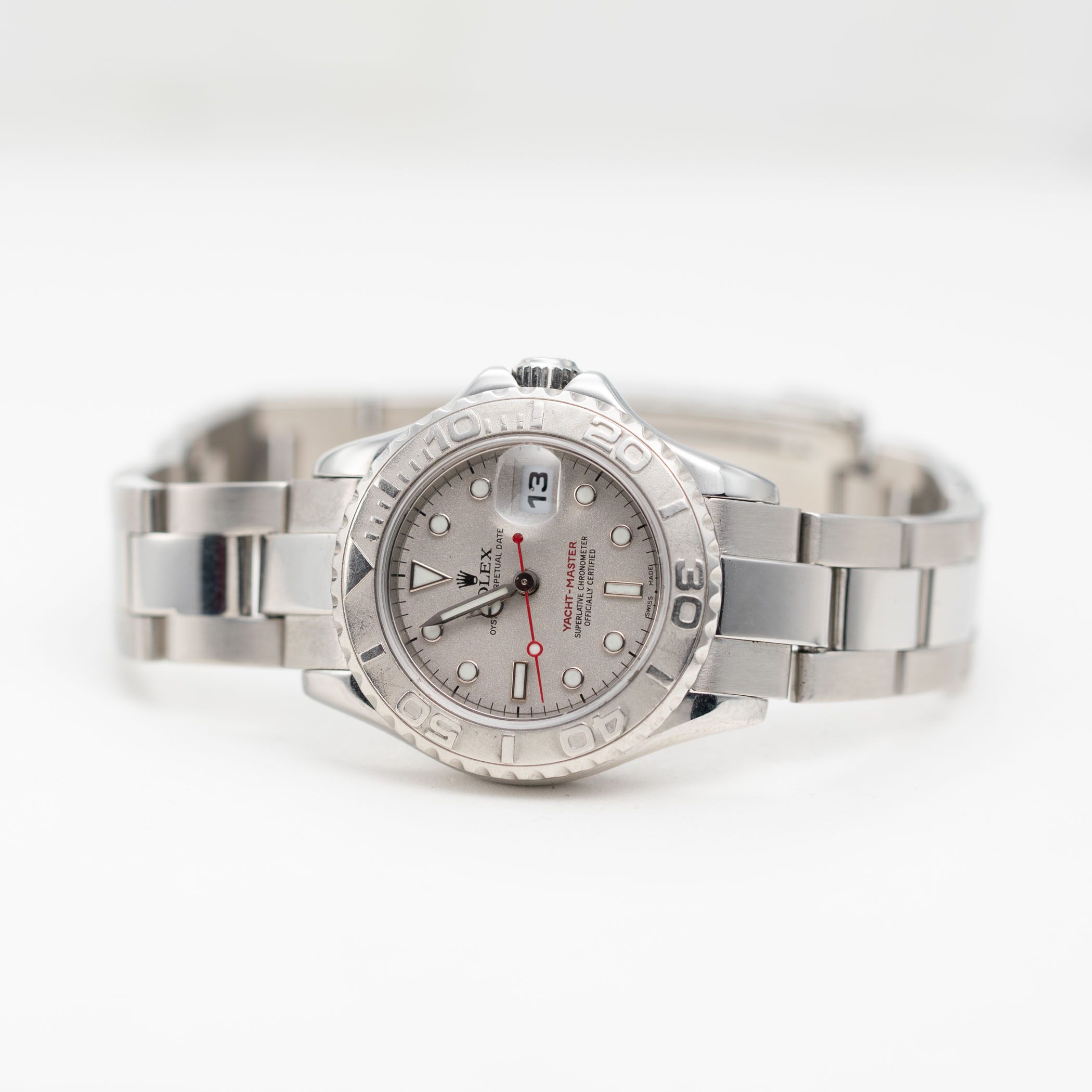 Rolex Watch Yacht-Master Platinum Timing Bezel Oyster 169622