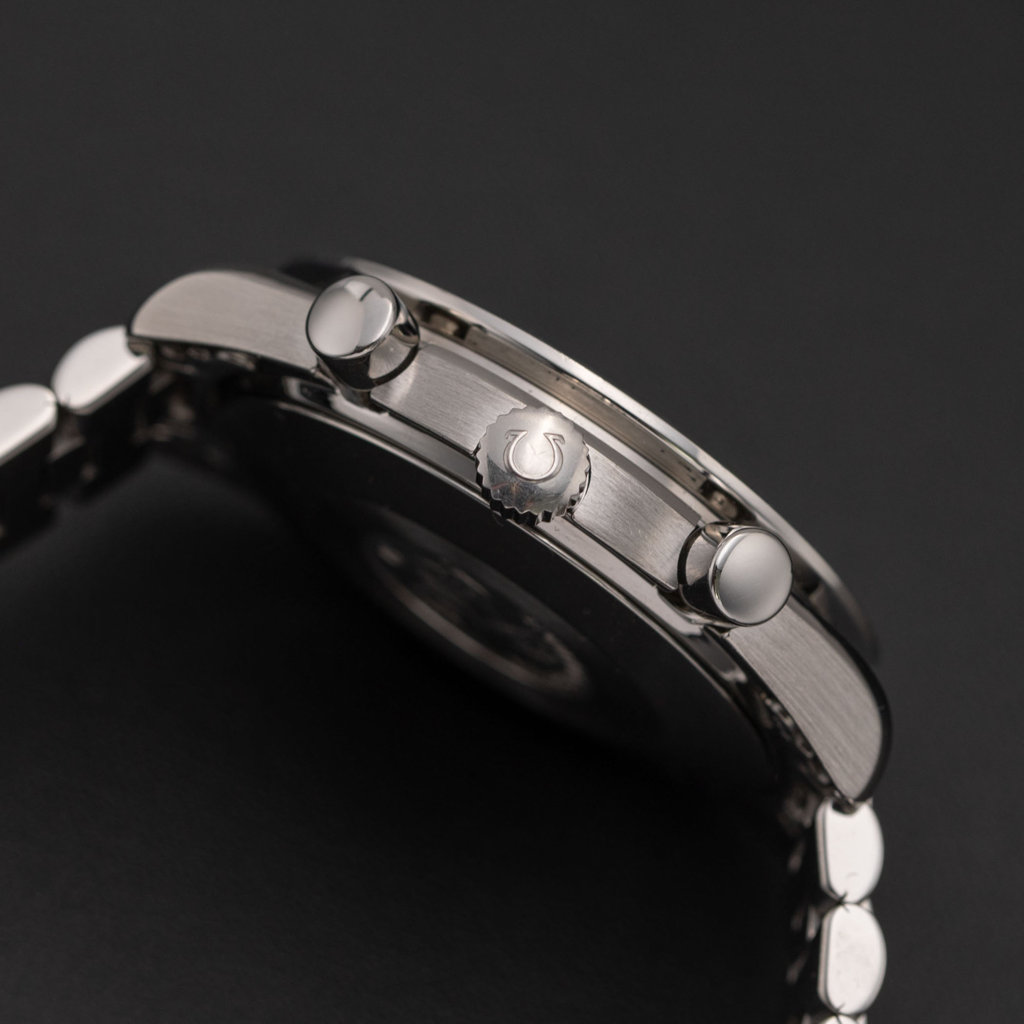 Omega Speedmaster Reduced Chronograph Watch Black Dial 39mm