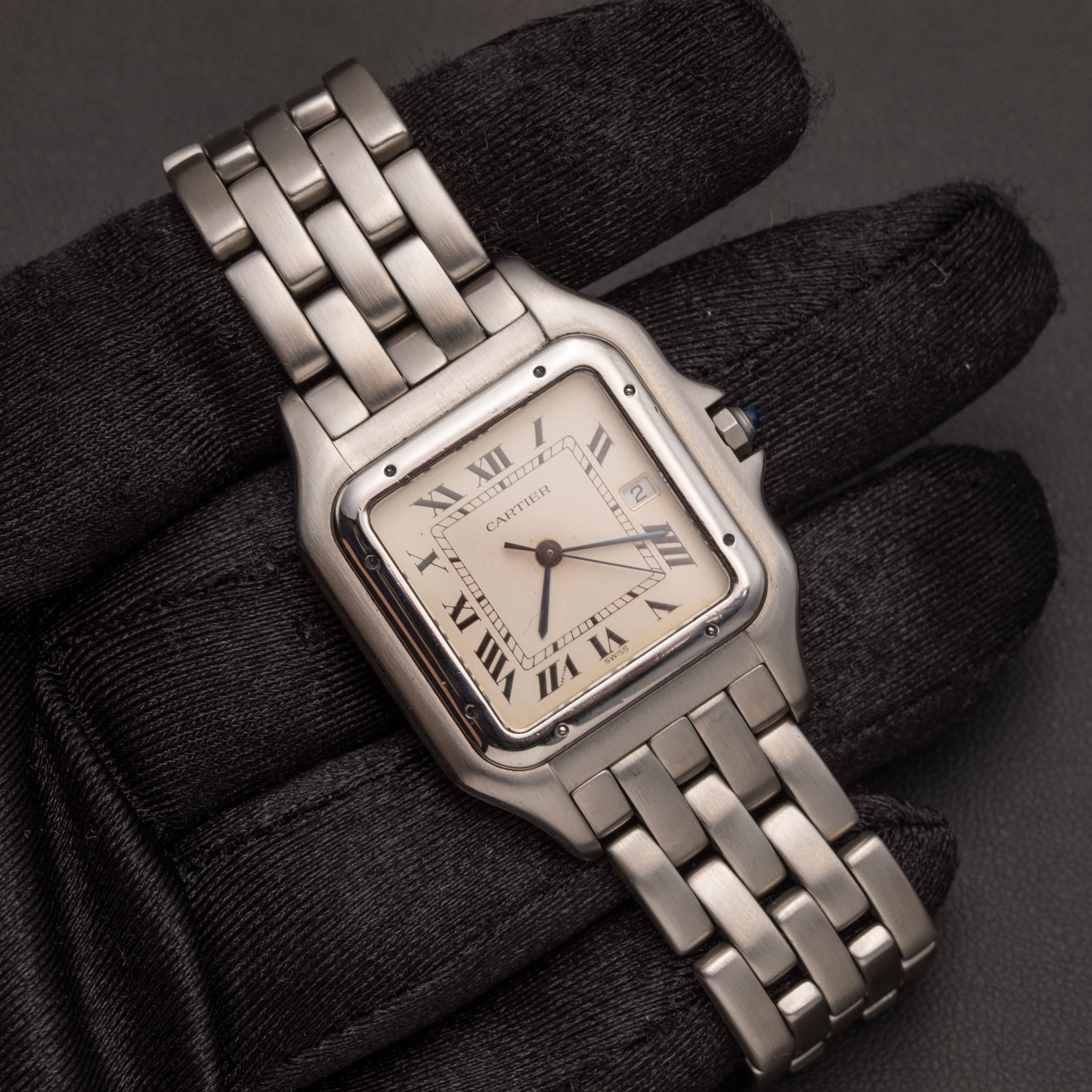 Panthere de Cartier Watch Jumbo Stainless Steel 29mm 130000C | eBay