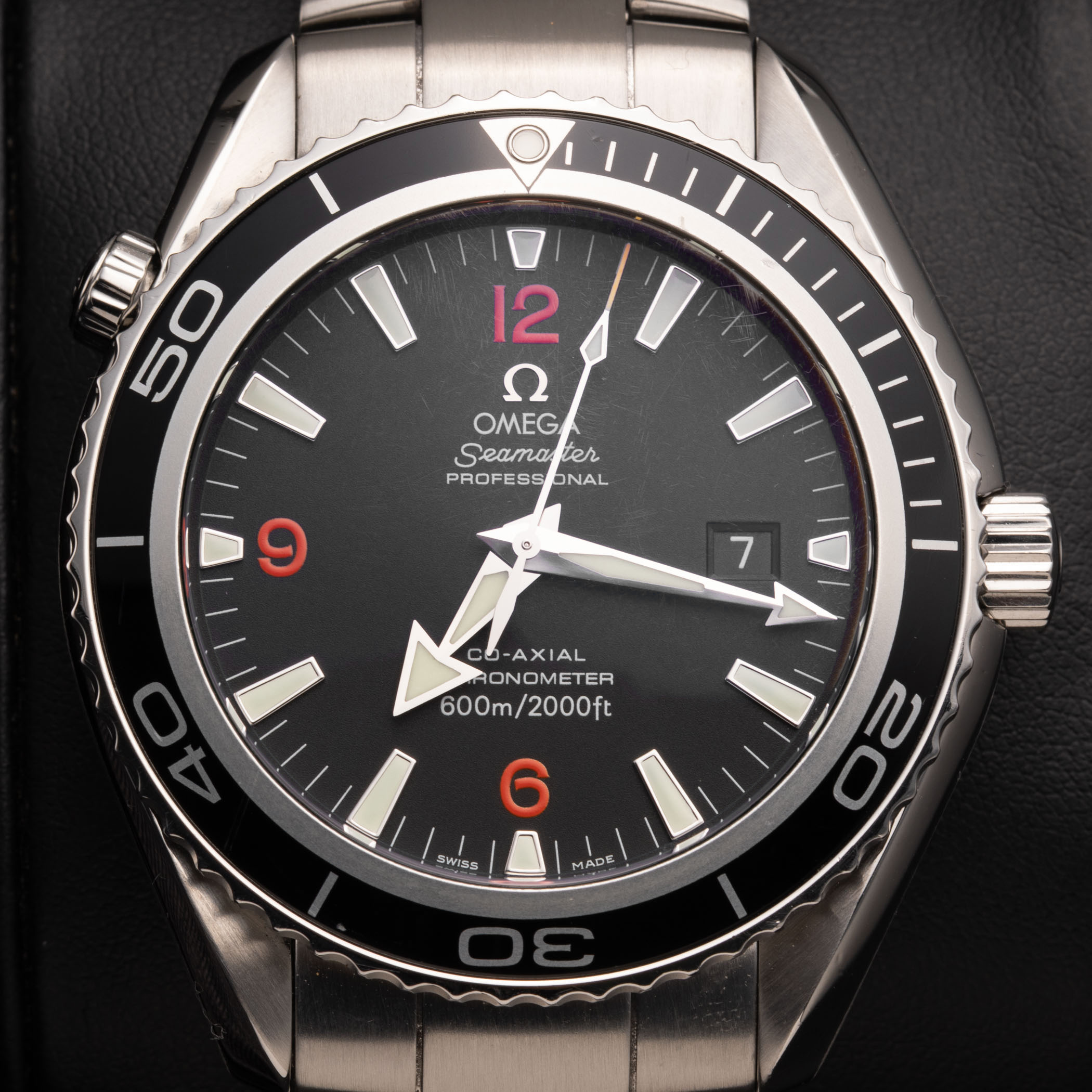 Omega Watch Seamaster Planet Ocean 600M 46mm 2200.51.00 Black Dial
