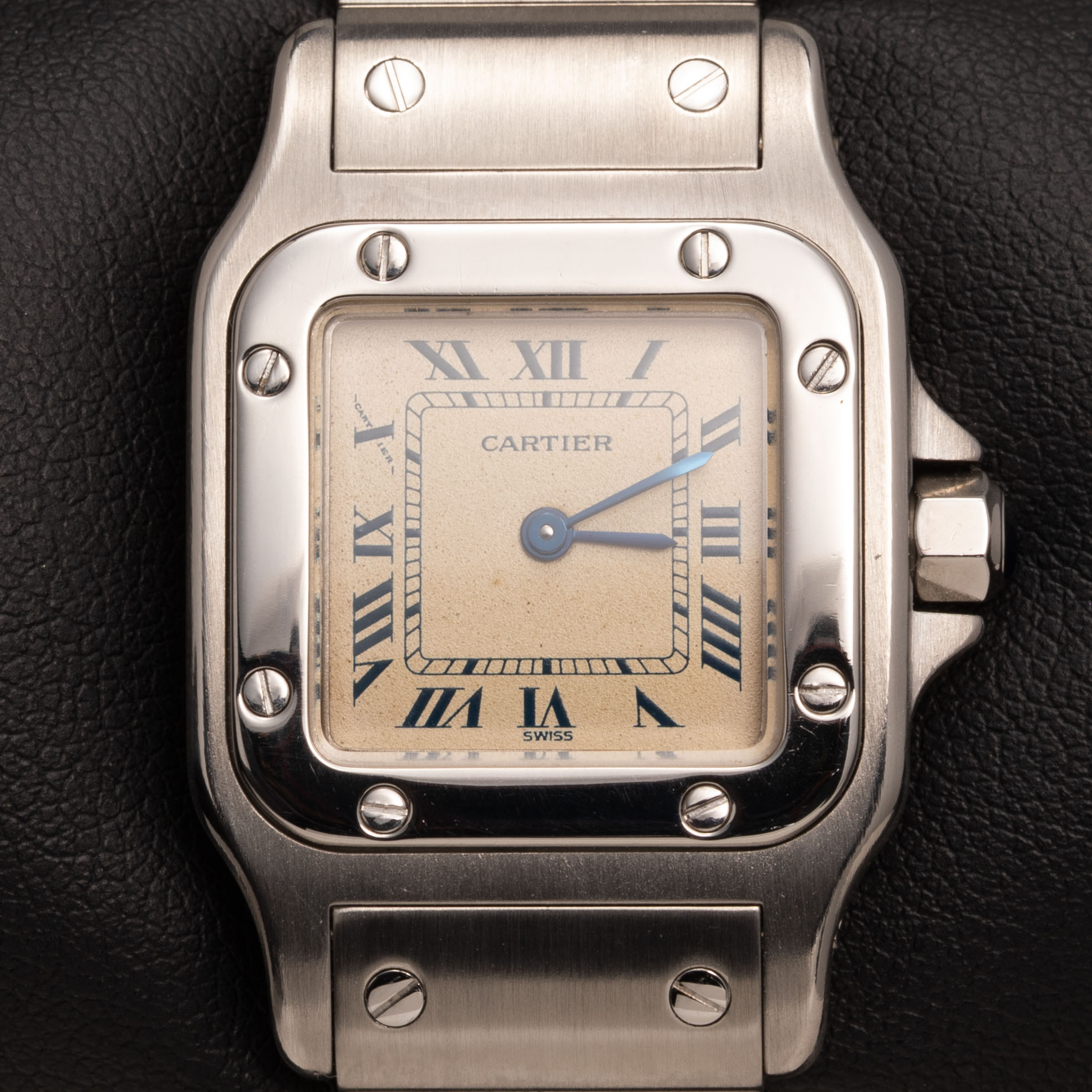 Santos de Cartier Watch Galbée Steel Small 24mm 9057 | eBay