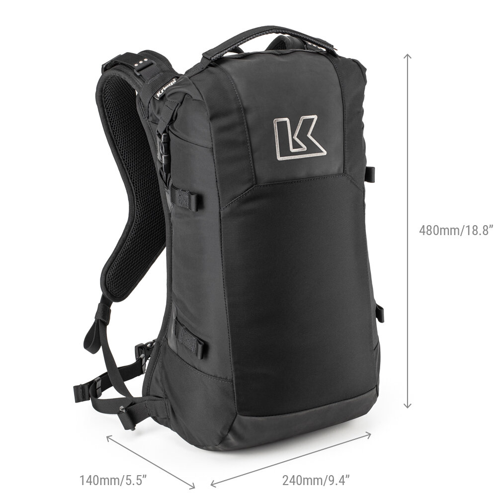 Kriega R16 Riding Backpack - dimension